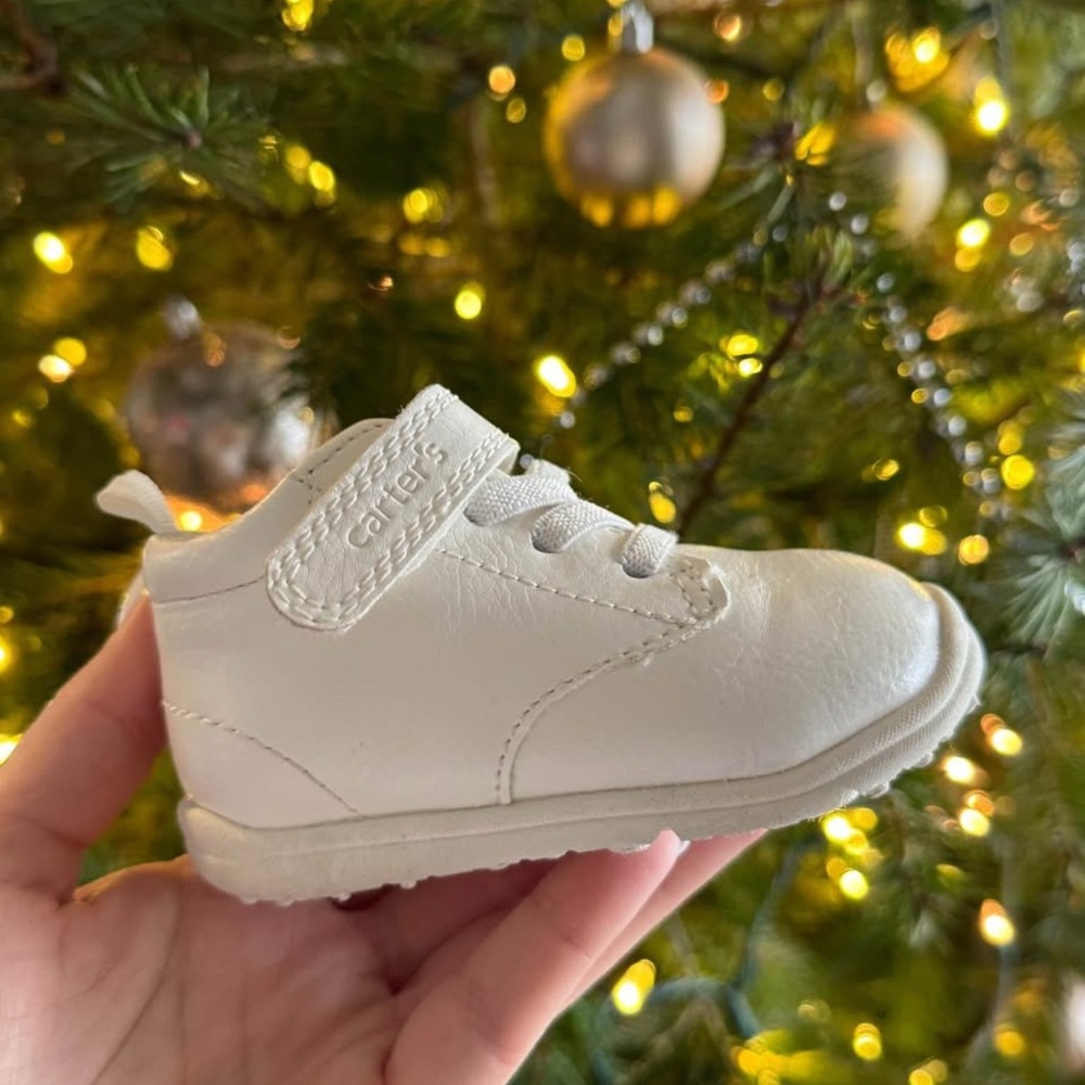 Carter’s Baby White Sneakers
